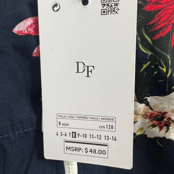 Denim And Flower Ricky Singh Flower Jacket Size 8 Kids - Picture 5 of 5